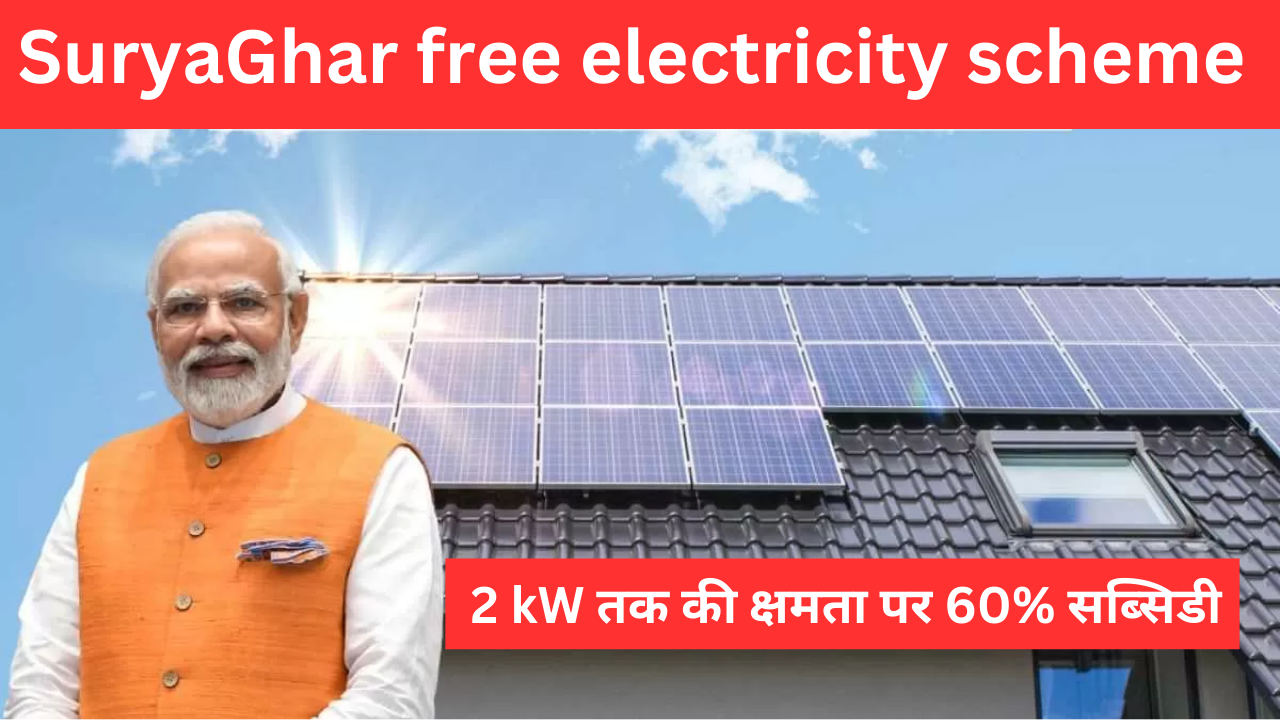 SuryaGhar free electricity scheme